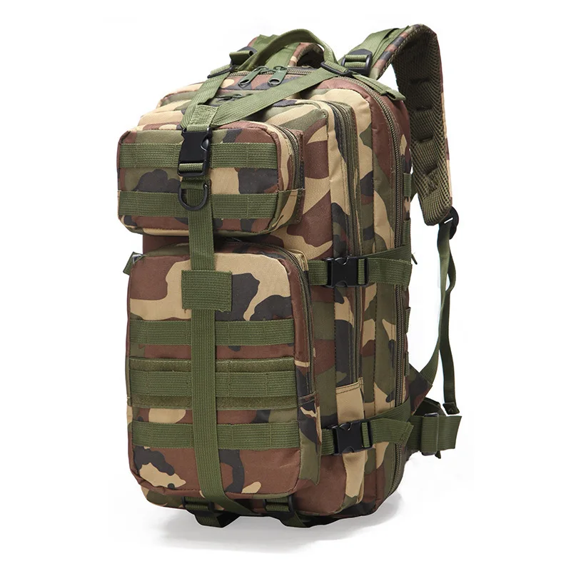 3P Attack Tactical Backpack Military Fan Outdoor Backpack Waterproof Camouflage Bag 35L Medium 3P Bag Hiking Backpacks