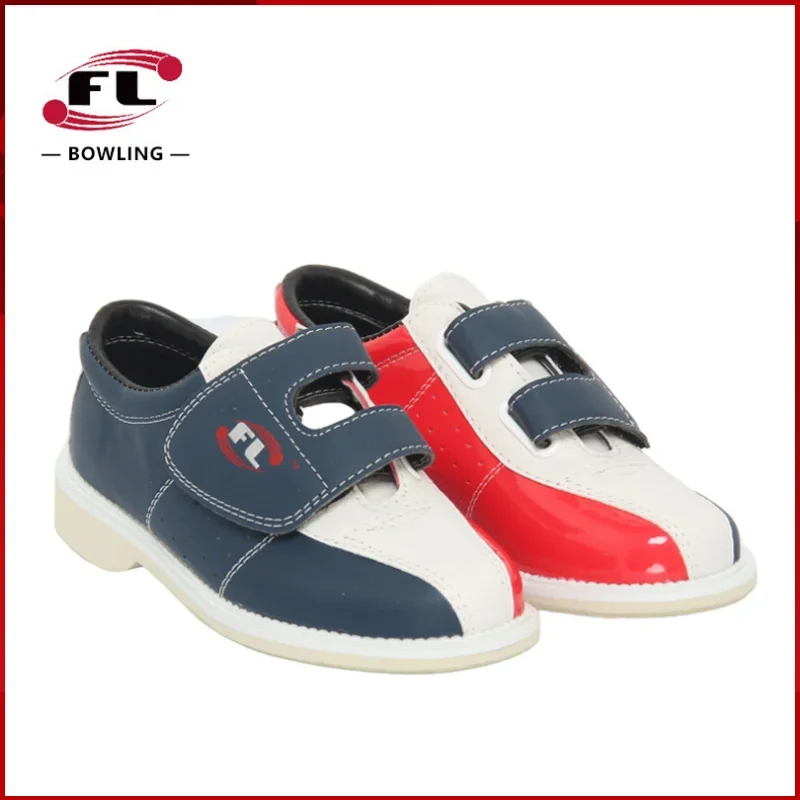2026 New FL Big Size 28-53 Unisex Bowling Shoes With Skidproof Sole Hool Loop Design Cushioning Indoor Shoes For Bowling