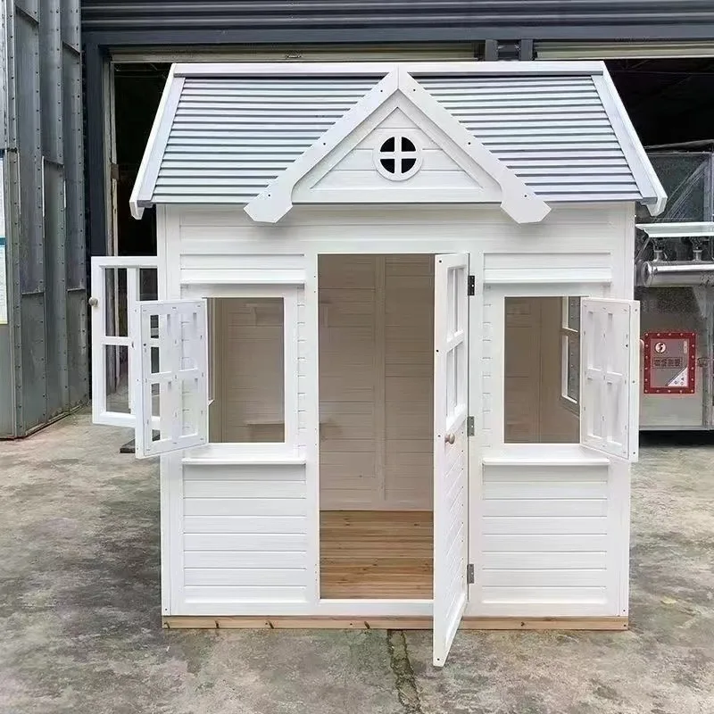 Wooden house, small house, outdoor assembly, preservative wood, custom waterproof and sunscreen, storage room, locker