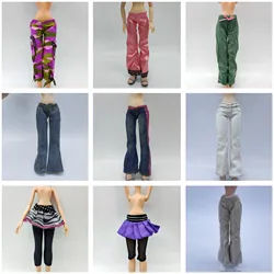 pants jeans casual pants clothes for Bratz doll Monsterse High doll 30cm doll fashion cool doll high school doll