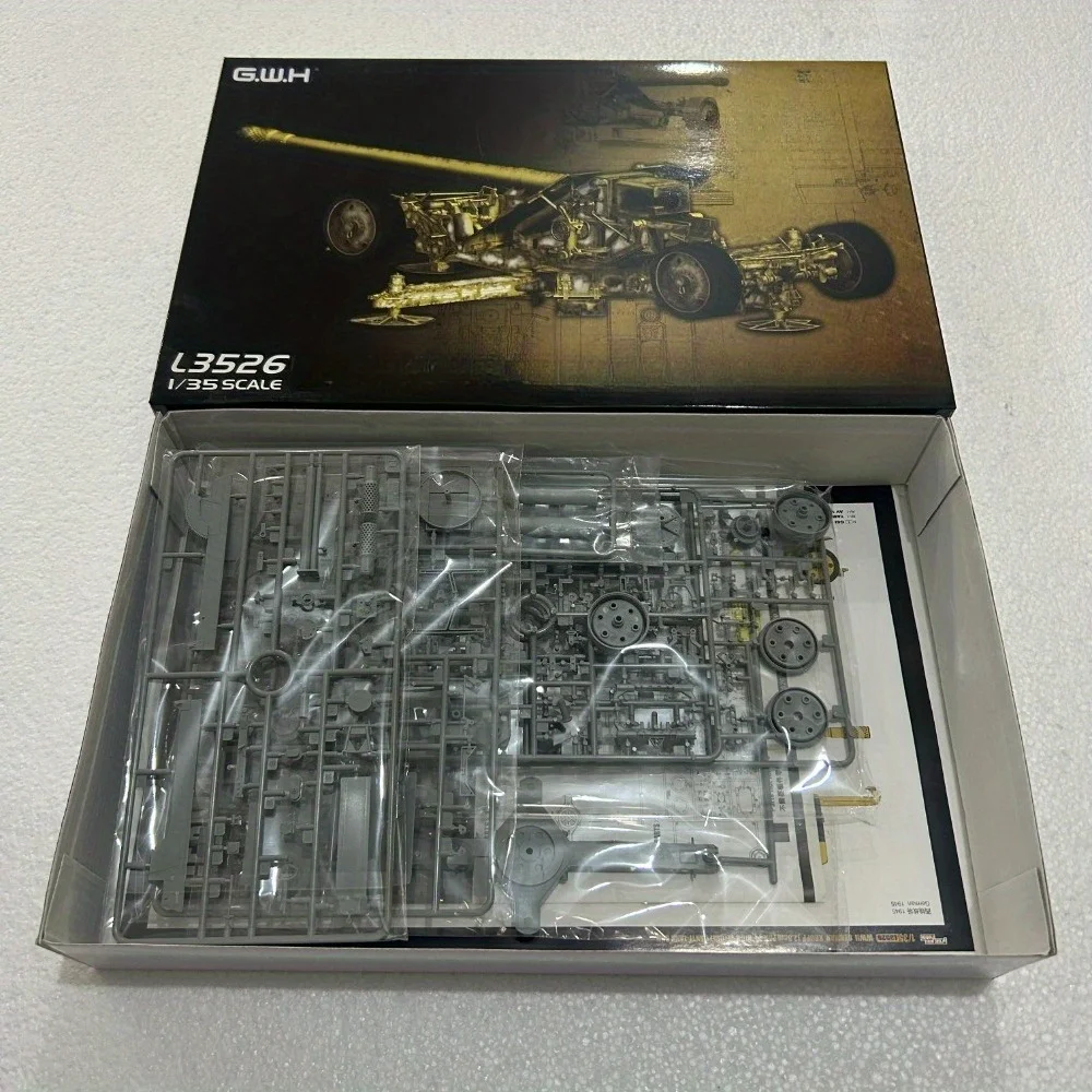

Assemble Attack Aircraft Scale Model Kit L3526 1:35 128mm PAK44 HIGH VELOCITY ANTI-TANK GUN MODEL 2019 By Great Wall Hobby