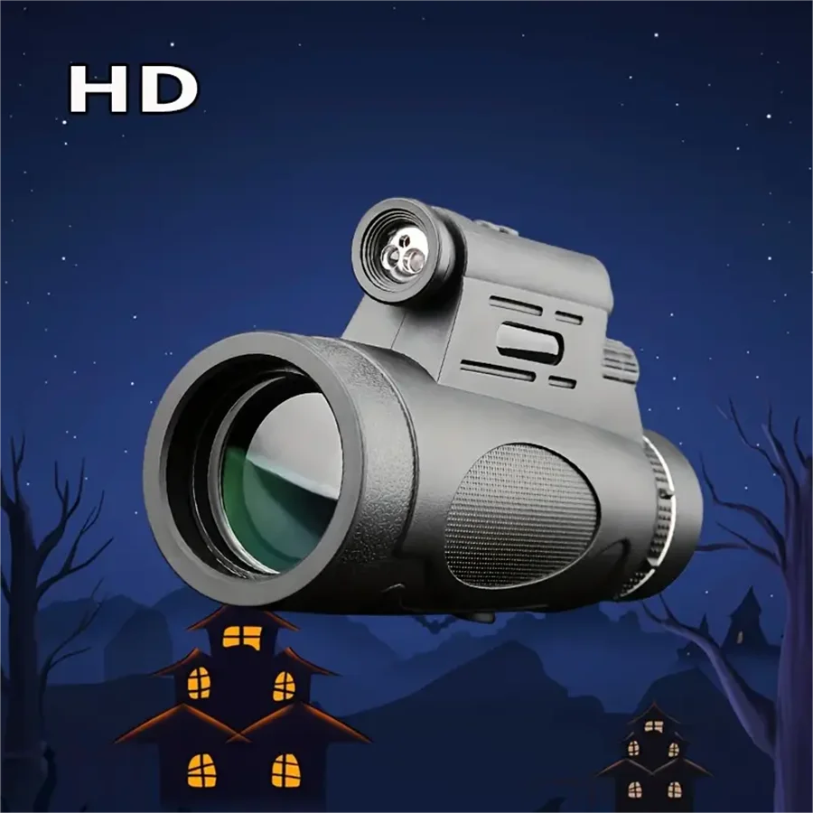 12X50 The New Monocular Telescope with Light, High Magnification, High-definition Outdoor Mobile Phone Camera Telescope