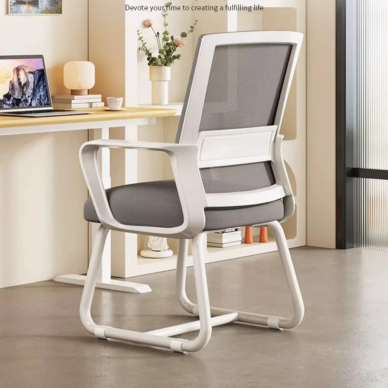 Ergonomic Office Chair for Long Time Study Comfortable Computer Desk Chair Lumbar Support Backrest for Home Student Dormitory