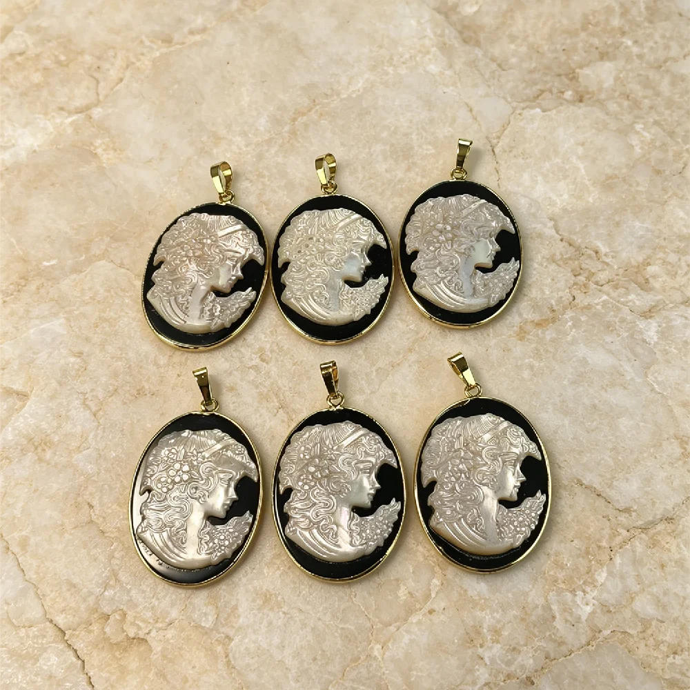 vintage-victorian-mother-of-pearl-cameo-charms-golden-plated-black-enamel-full-bezel-single-bail-bulk-craft-findings-p2d1018