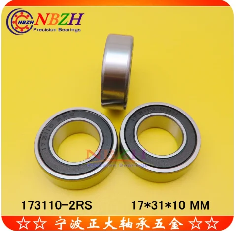 10 pcs NBZH 173110-2RS, 173110 Bicycle Bottom Bracket Bearing 17*31*10mm ABEC-5