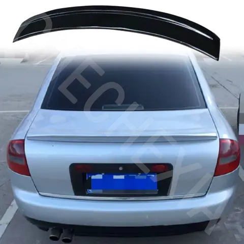 Per Audi A6 C5 1998-2004 Ala posteriore per auto Kit corpo spoiler in fibra di carbonio di alta qualità Accessori esterni per auto Stile GT