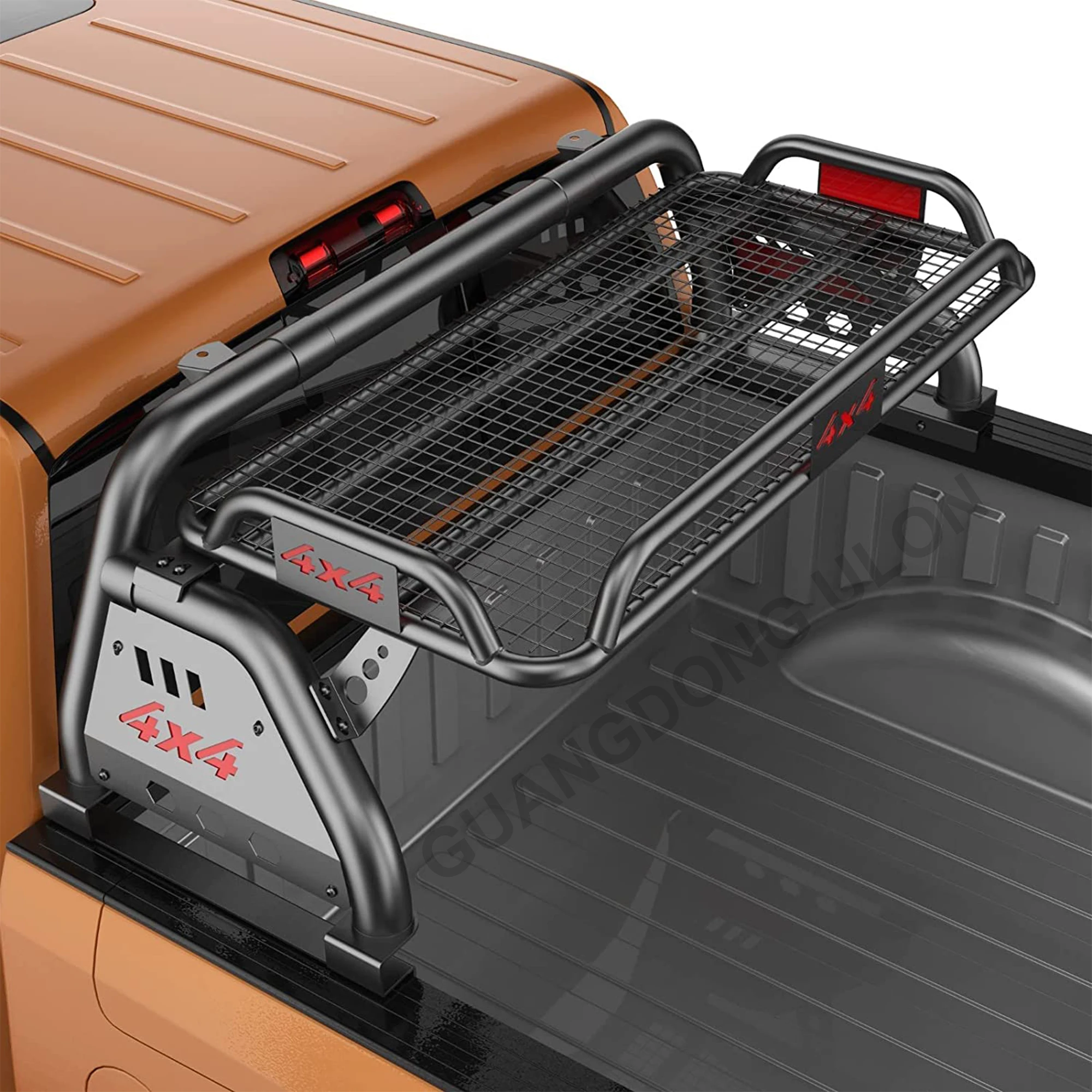 

Universal Truck Bed Roll Bar | Factory Price Cargo Carrier with Integrated Storage Basket