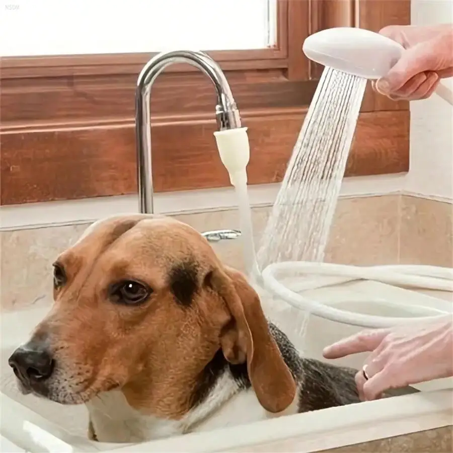 

NSDM Multifunctional Faucet shower sprinkler drain filter hose sink wash head shower extender bathroom pet bath cleaning supplie