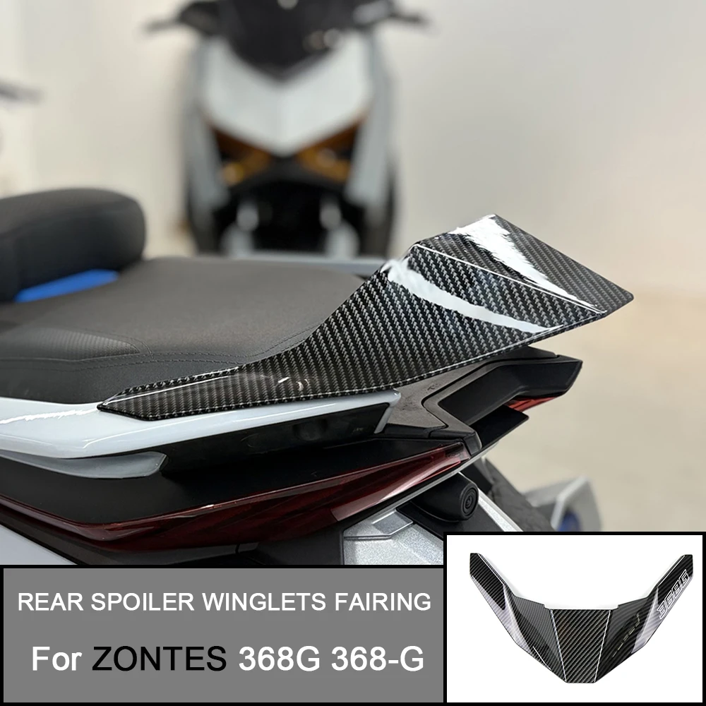 Image of Verkleidung Winglets Für ZONTES 368G 368-G 368G Motorrad Zubehör Hinten Aerodynamische Spoiler Verkleidung Hinten Schwanz flügel Spoiler