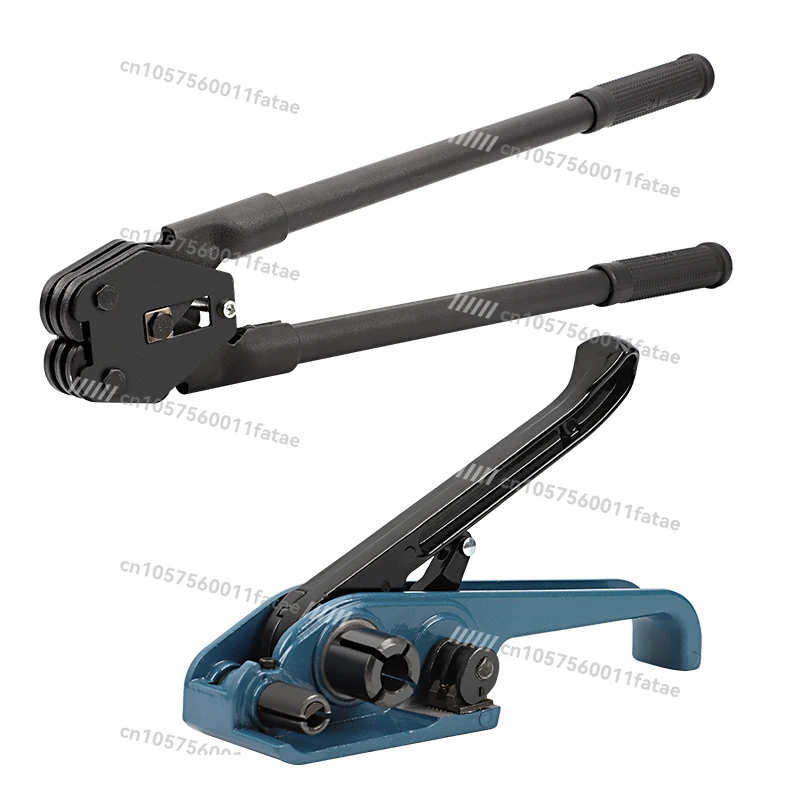 

New Plastic Steel Belt Packer Strapping Belt Tightening Integrated Manual Baler Tensioner Packing Belt Packing Pliers
