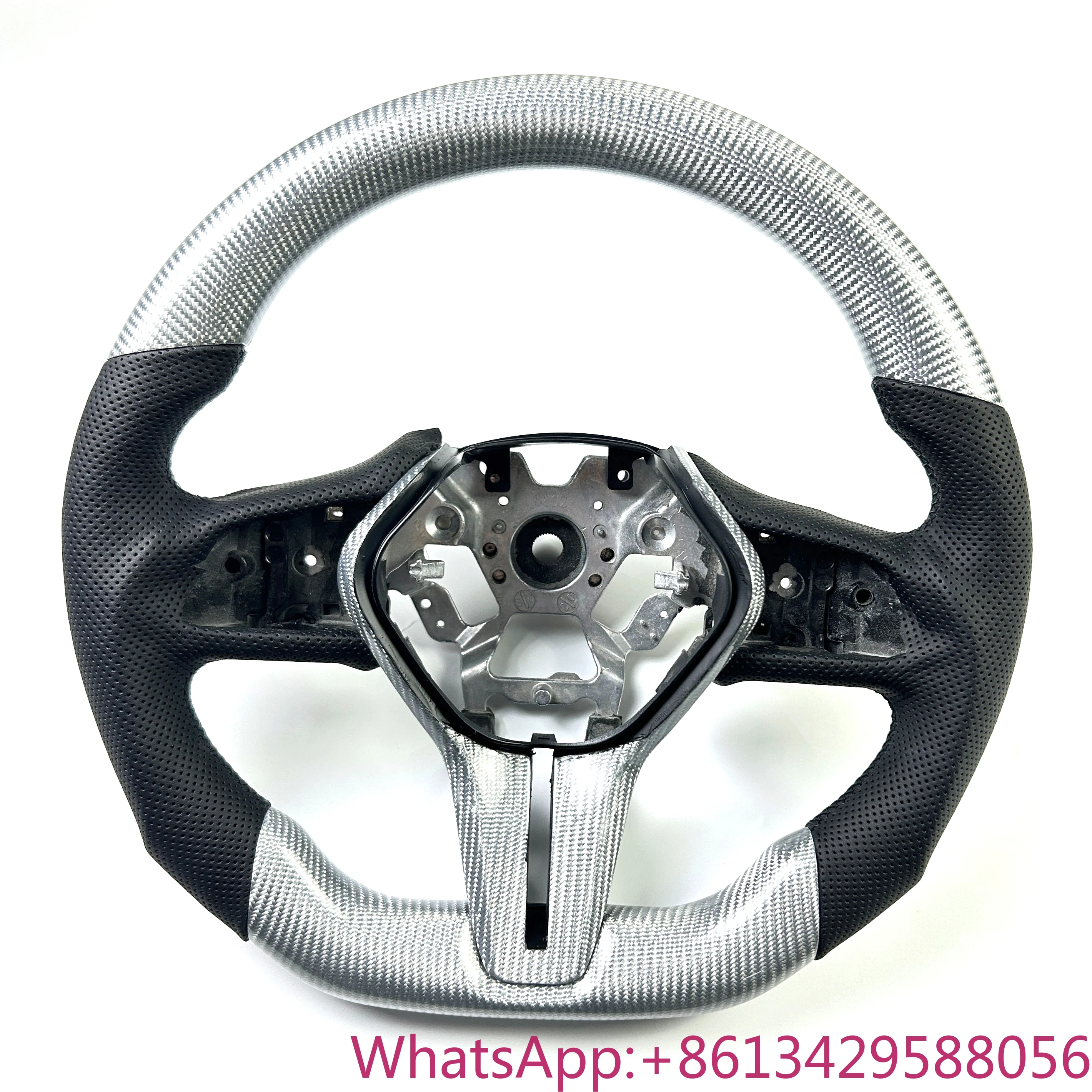 

2017-2022 for Infiniti Q60 Q50 Convertible Customized Carbon Fiber Heated Shift Paddles and Sports-Style Steering Wheel