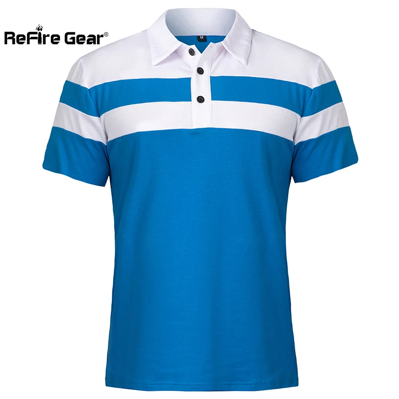 Men‘s Sleeve Lightweight Shirt Casual Cotton Striped Pullover Polo Shirt Stretch 1/4 Button Contrast T Shirt