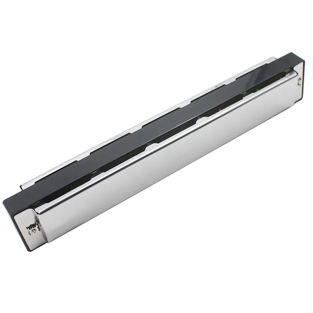 Schwan 24 Loch C & D Key Mundharmonika Profession elle Silber Tremolo Mundharmonika für Anfänger spielen Doppelseiten Mundharmonika
