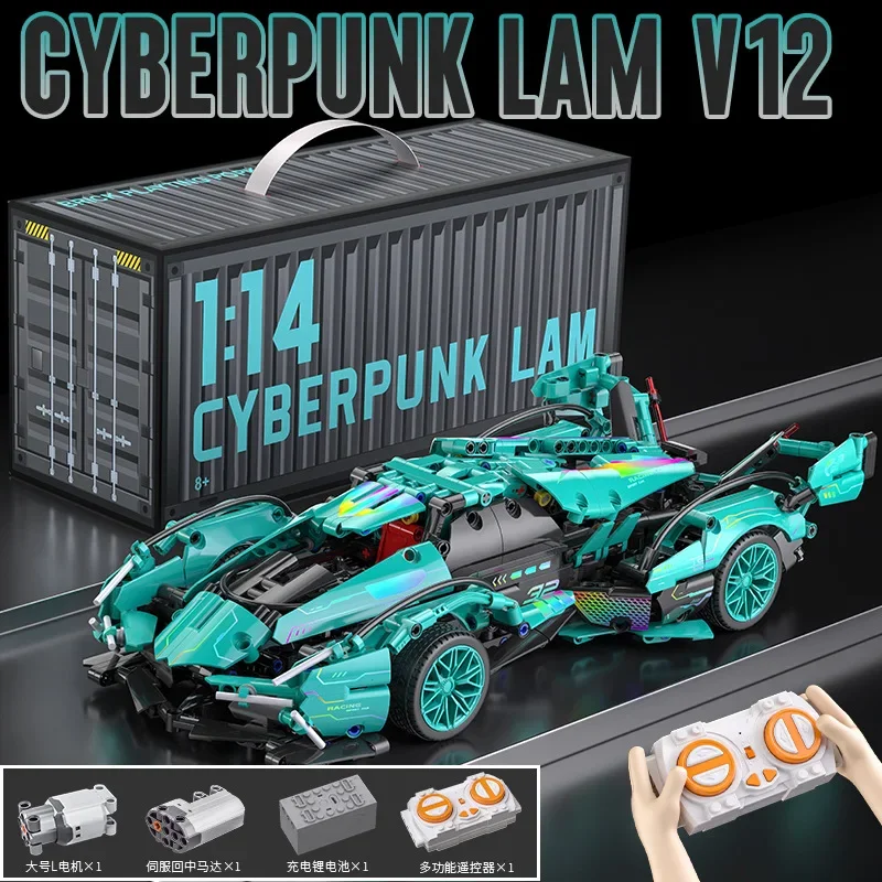 

1:14 Technical Building Blocks RC Car Racing Speed Vehicle Model Construction Toys Super Racers Bricks Toys for Children Gift