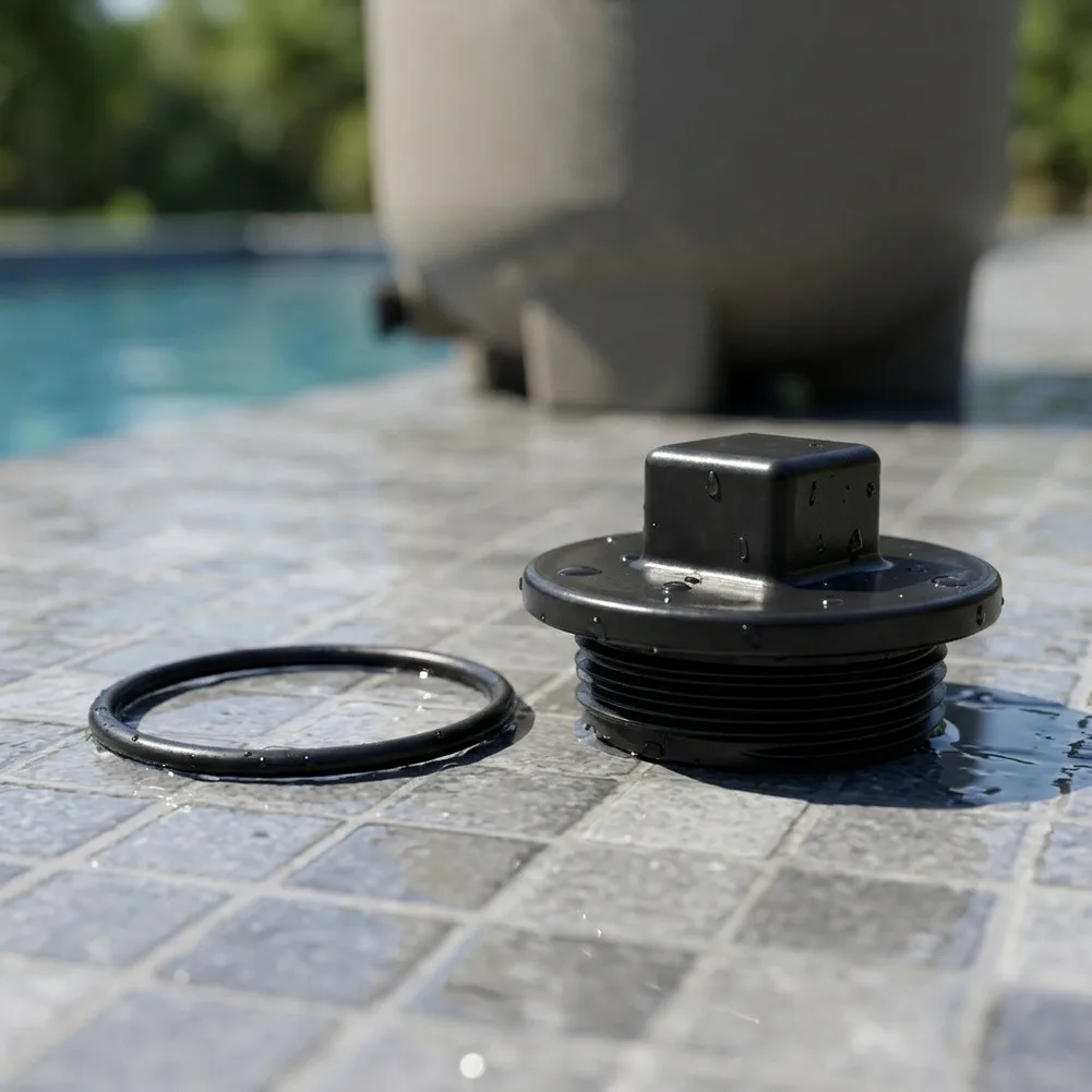 1.5 inch ForTop Stopper with O Ring for Above Ground Pool Filter For hot Water Vat and Water Purification Equipment 43-3091-03-R