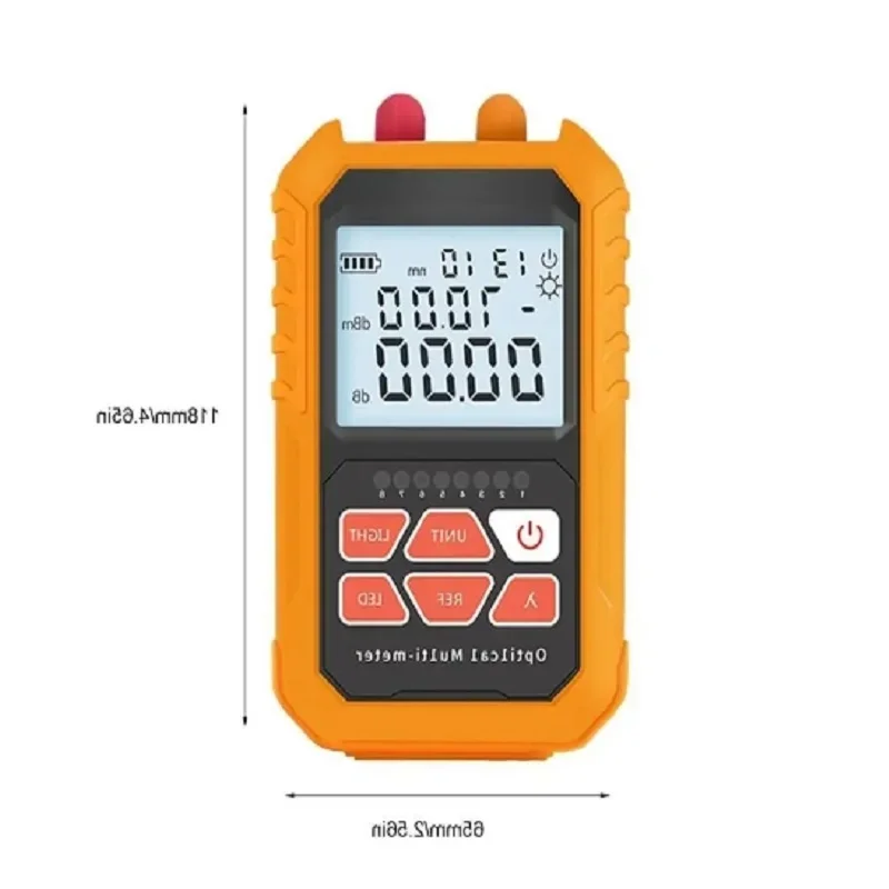 

New Optical Power Meter Red Light Pen 4 in 1 Hhigh Precision Mini Red Optical Fiber Pen 5km/15km Optical Fiber Ttester Lamp