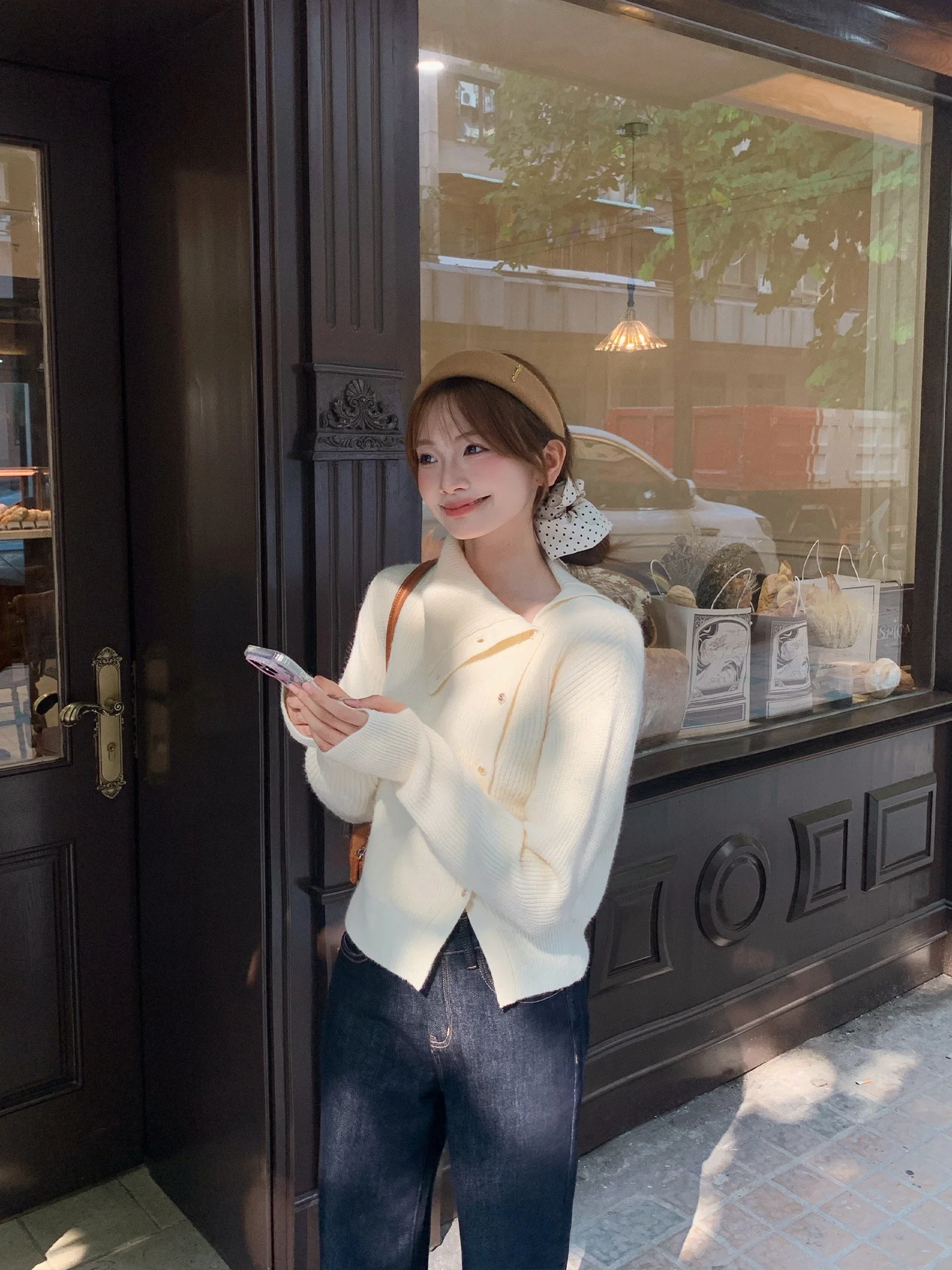 

Slimming Design Winter Casual Sle Long Sve Women's Sweater Soft Polyester Nylon Blend Comfortable Fit Faionable Button...