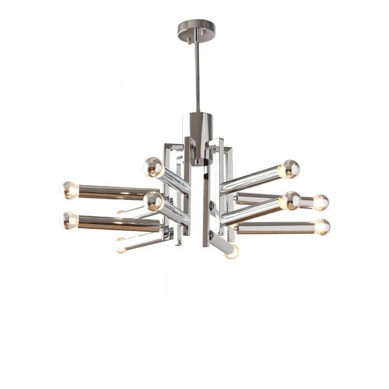 

Medieval style living room chandelier geometric chandelier dining room bedroom light small living room study light