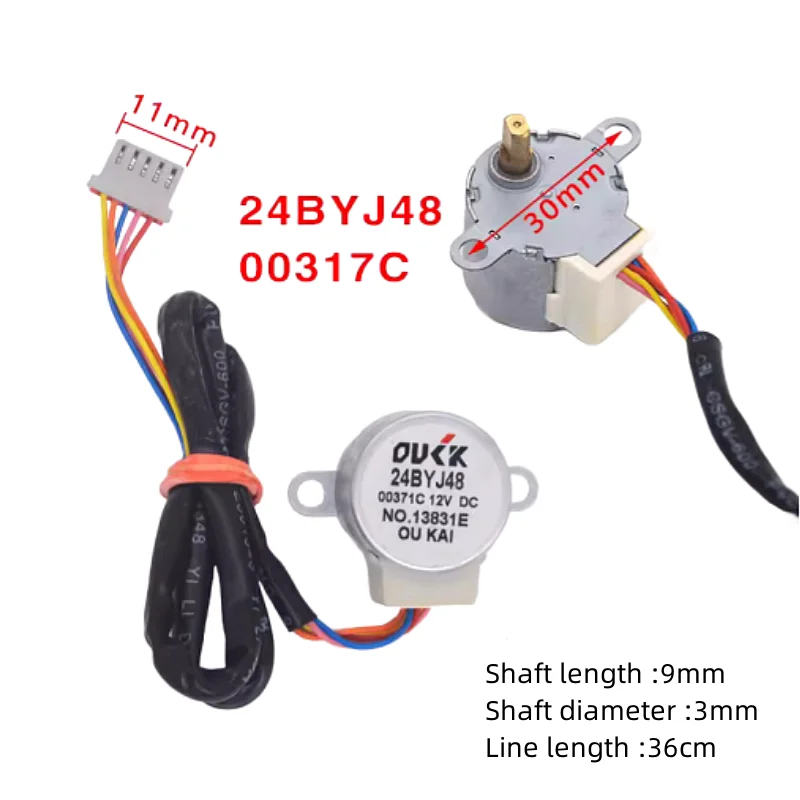 24BYJ48 00371C Step Air Guide Sweep Swing Motor For Samsung Air Conditioning Synchronous Motor