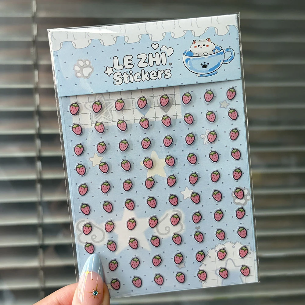 Y2K Niedliche Erdbeer-Blumen-D – Nail Art Strawberry Bewertung und Preis