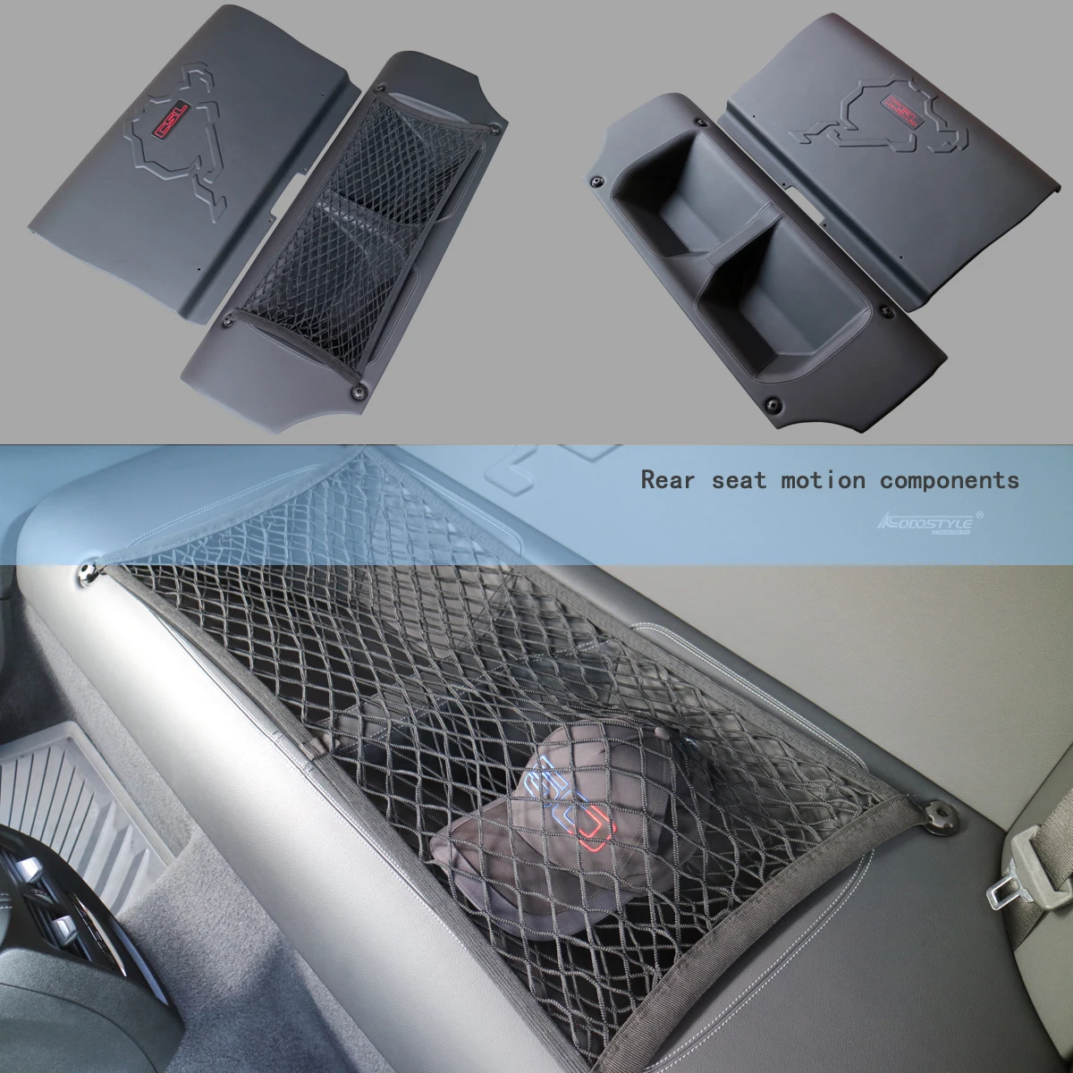 

Kodostyle Lightweight Dry Carbon Fiber Rear Seat Removal Kit for BMW G87 M2 G82 M4 Vehicle Accessory