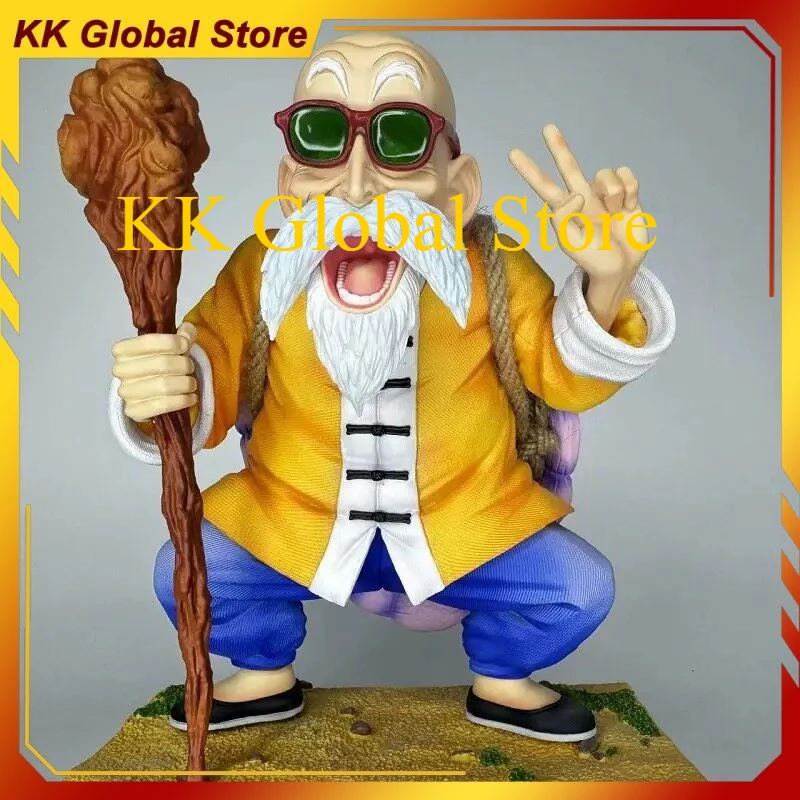 23cm New Dragon Ball Anime Figure Master Roshi Perimeter PVC Model Statue Desktop Decoration Ornaments Kids Birthday Gift Toys