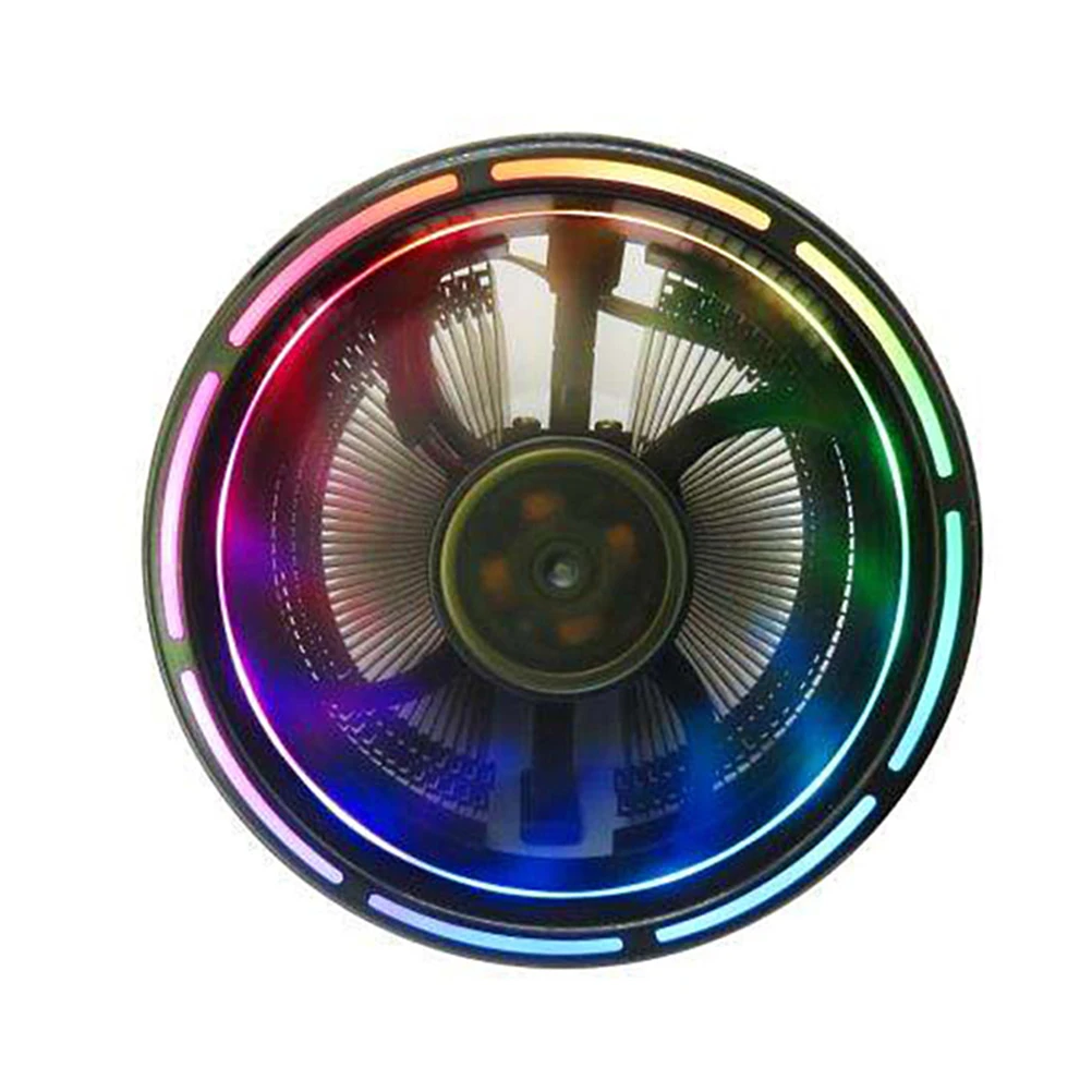 

Fan Heat Sink 3pin Computer Desktop Colorful Cooling LED CPU Cooler