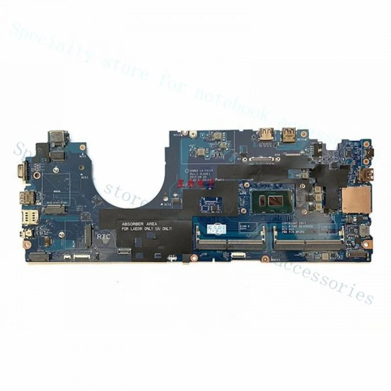 A++For Dell 5590 DDM80 LA-F411P CN-0GKGF4 I7-8650U Laptop Motherboard
