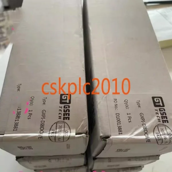 

Gsee Tech Buconnection Module Gxpi-di8do8e in Stock Brand New Original Spot Plc