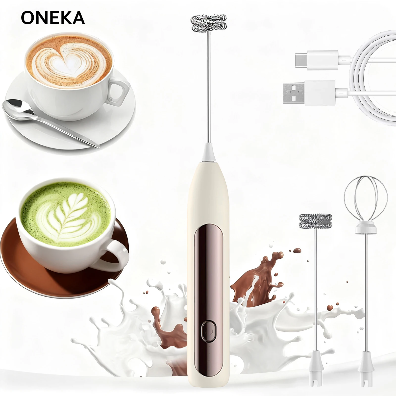 Milk Frother Coffee… - image