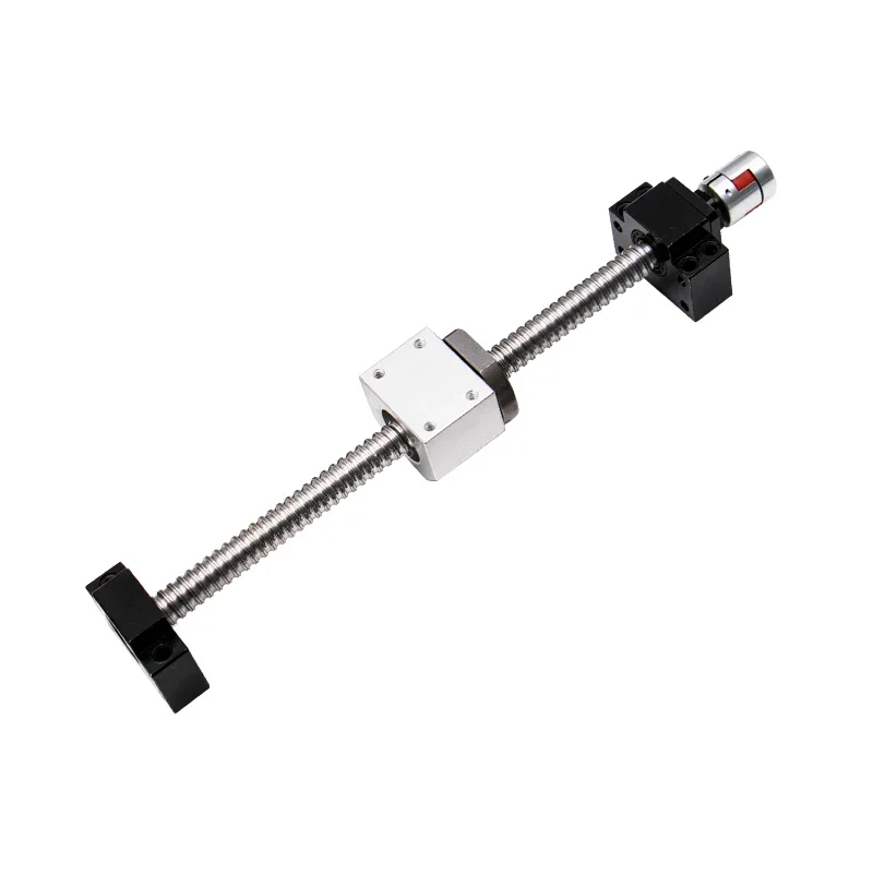 NewHLTNC Set di viti a ricircolo di sfere SFU2510 100-6000mm con macchina per dadi a ricircolo di sfere con supporto BK20/BF20 + supporto per dadi + accoppiamento per router CNC
