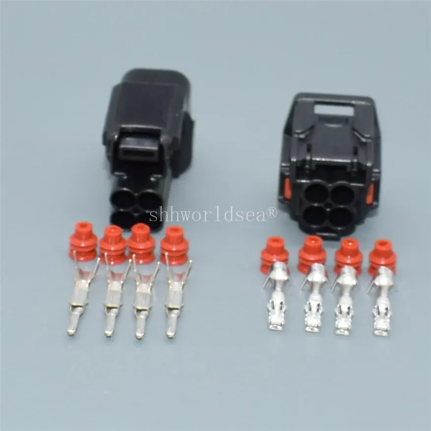 Shhworldsea 4Pin 2.0MM Auto waterproof Electrical Wire Connector Plug Cable Harness Connector 6189-7409 6181-3783