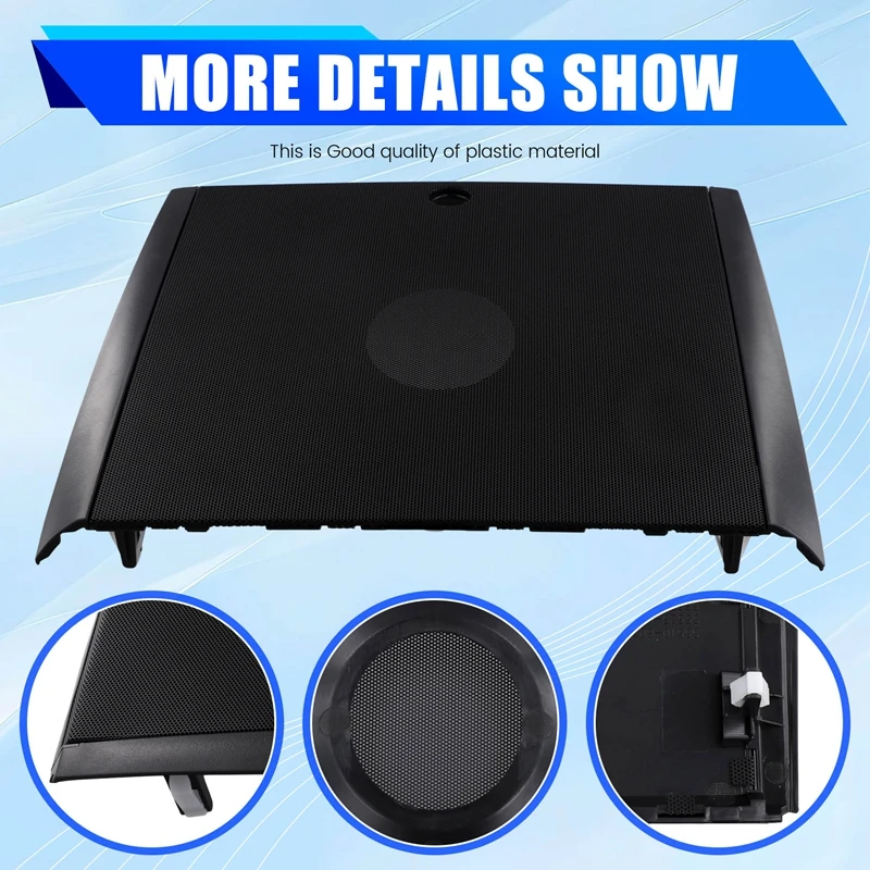 Dashboard Center Speaker Cover Horn Cover For Toyota LC200 2008-2020 55510-60070 5551060070