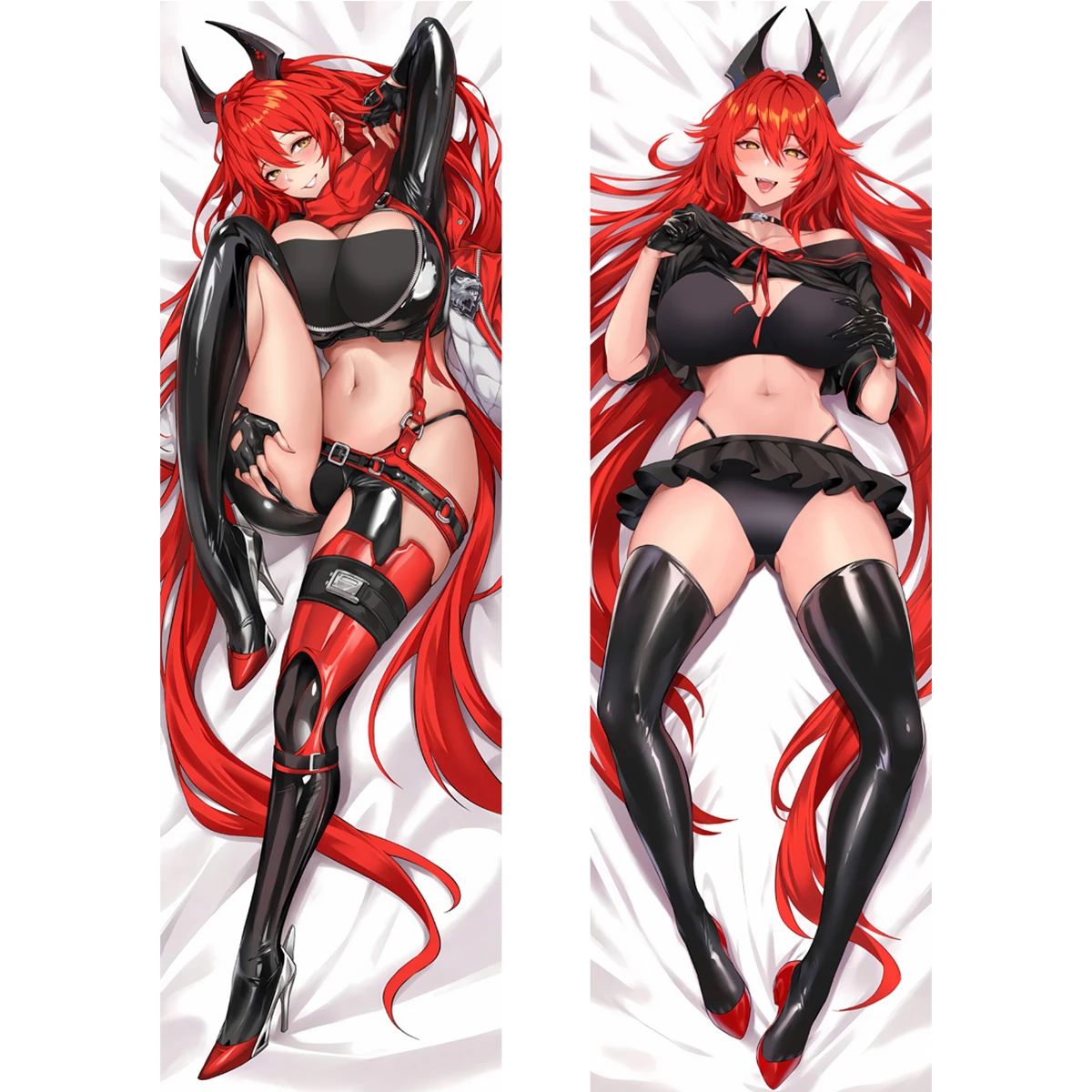 

Rapi Dakimakura чехол аниме игра красная шляпа для девочек и взрослых отаку длительный размер в натуральную величину обнимающая наволочка для равного тела двусторонний принт