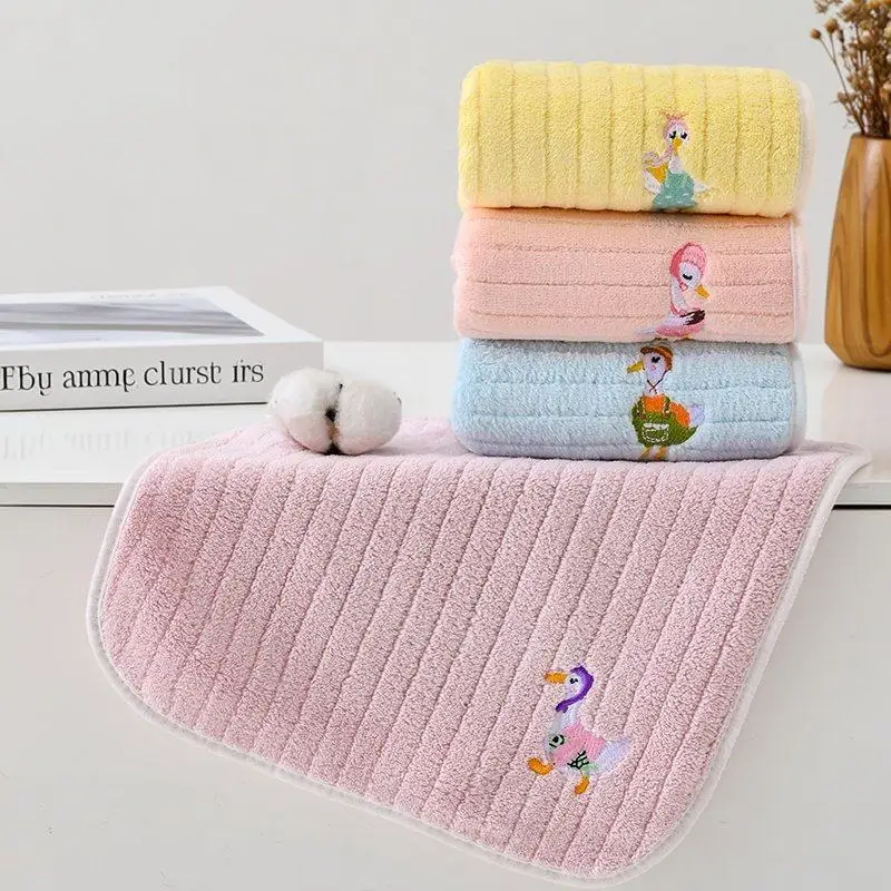 Newborn-Specific Baby Face Towel Small Ultra-Soft Cotton-Rich Washcloth for Infants and Toddlers Gentle Drool Bib Towel Highly