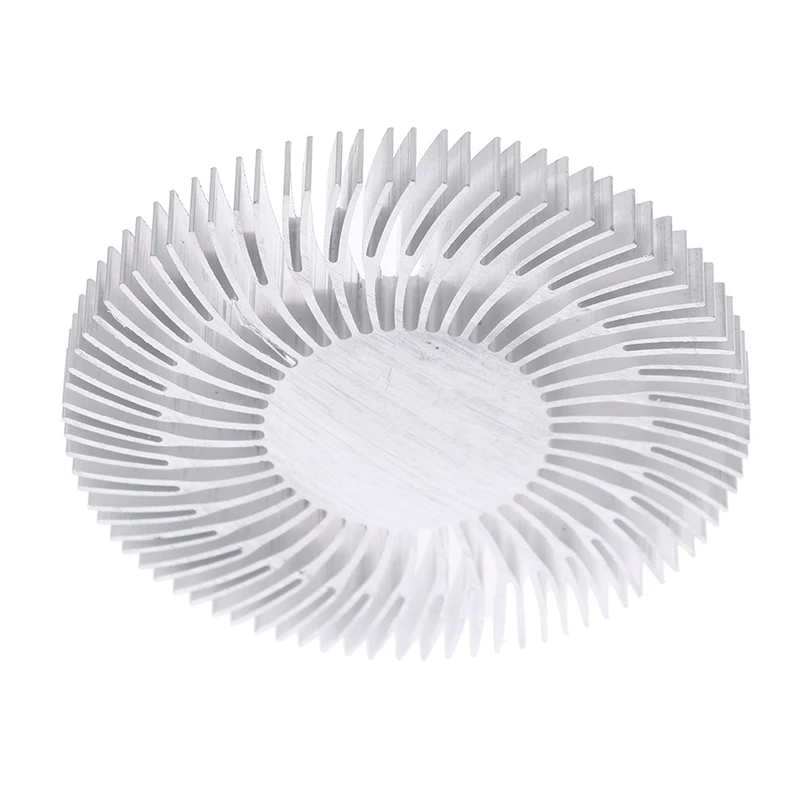 1Pcs LED Heatsink Cooller Round Radiator Aluminum 10W Heat Sink Radiator For Household Lamp Radiator Replaceable