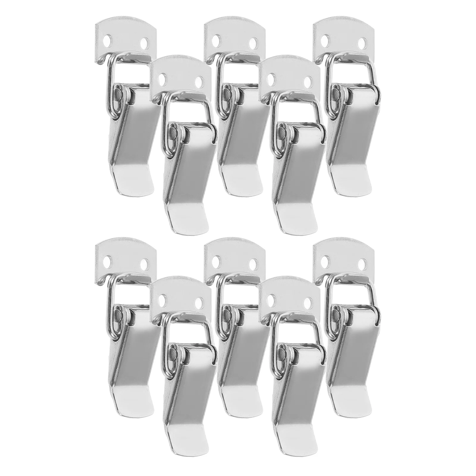 

10 Pcs Lock Padlock Sliding Door Locks for Doors Hasp Handle Stainless Steel Baby Slide