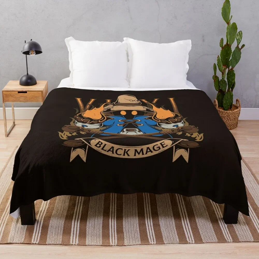 

Vivi Black Mage Throw Blanket Warm Comfortable Blanket Gift for Parents Friends