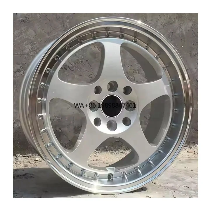 

for Passenger Car Aluminium Alloy Wheel Rines 16 Inch 4 Hole 4 Spoke 100 114.3 PCD 20 25 ET 73.1 CB