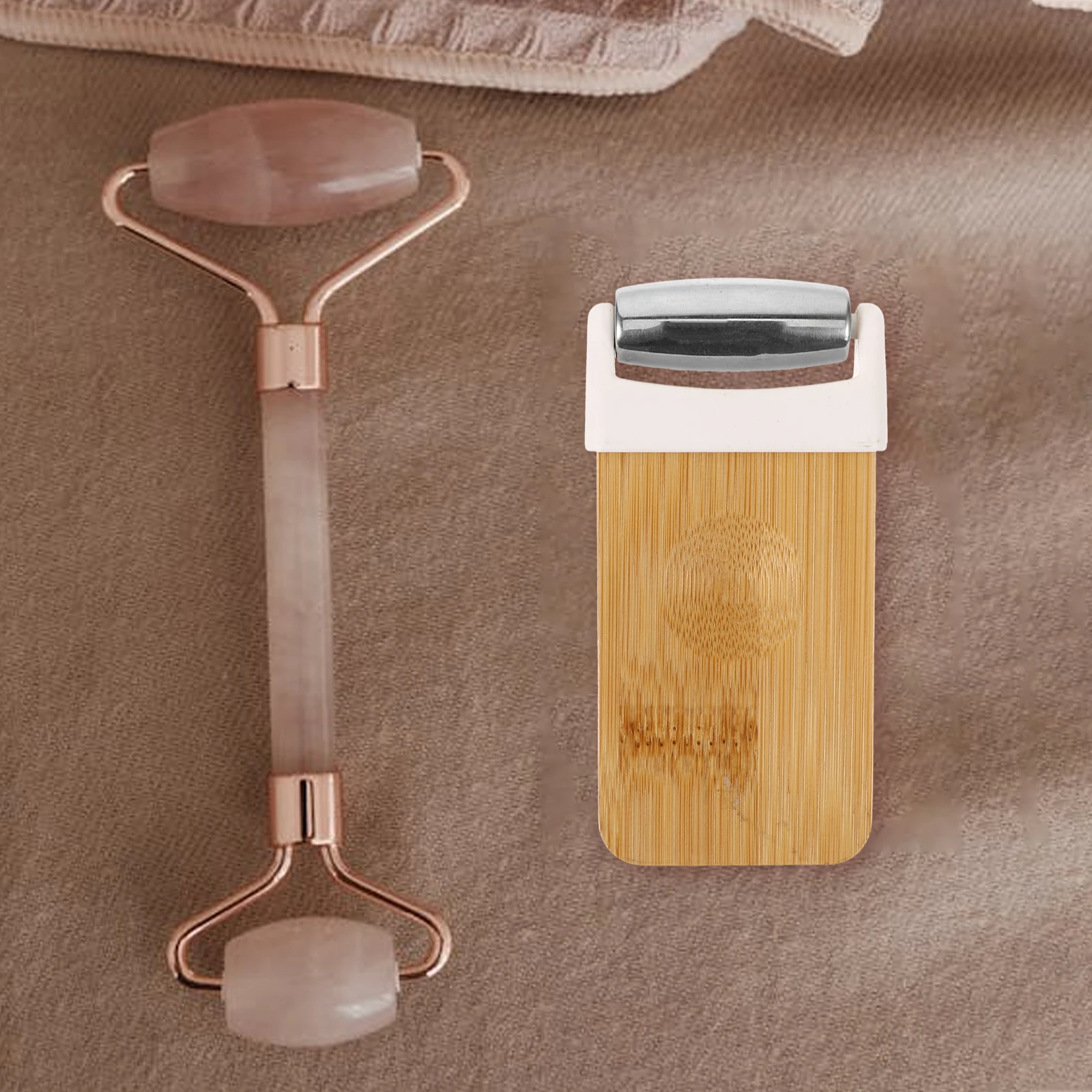 

Wooden Massage Roller For Face Body Skin Care Tool Relaxing Portable Beauty Roller Facial Massager Tool