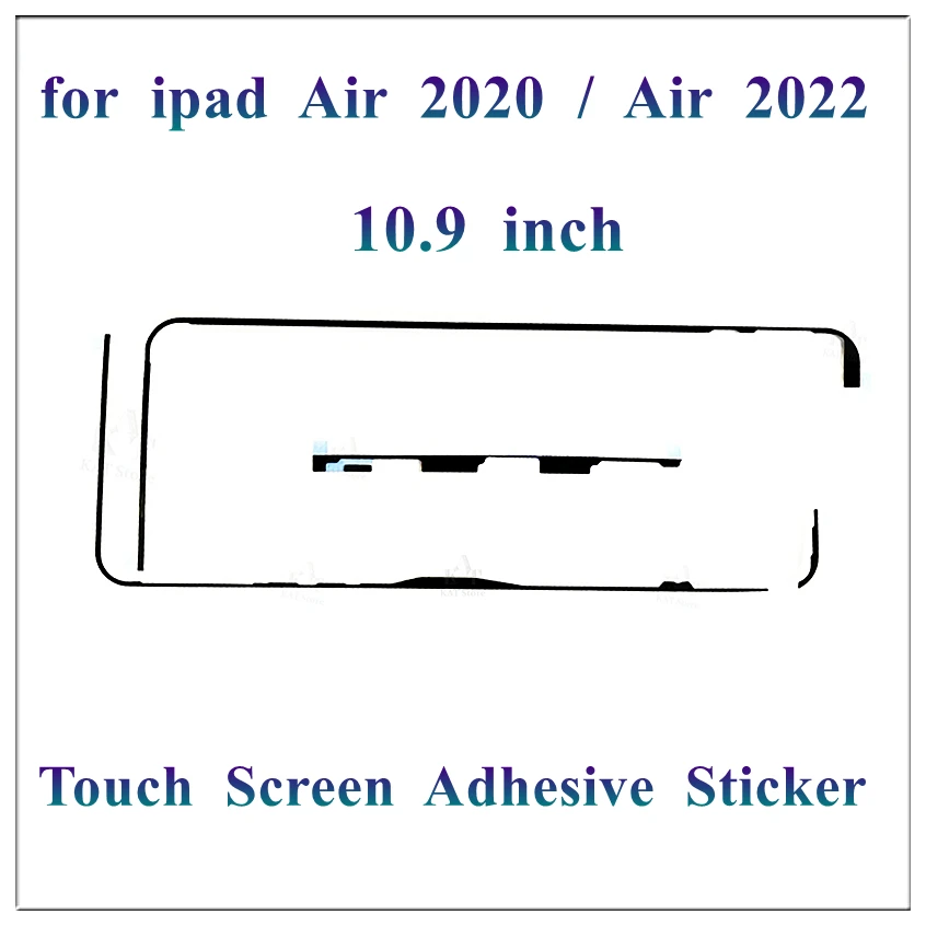 2Pcs OEM 3M LCD Touch Screen Digitizer Frame Adhesive Sticker Tape For iPad Air 4 2020 10.9 Inch Air5 2022 Replacement Parts