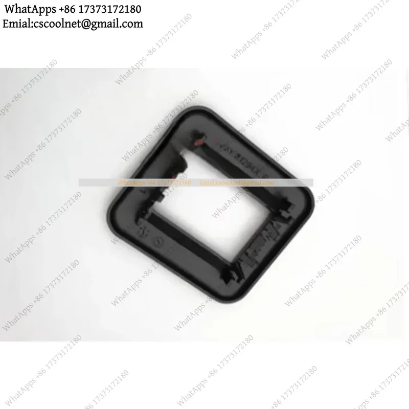 Rear Seat Backrest Locking Latch Frame Replacement Black Compatible with Compact Sedan Family Car Brand New