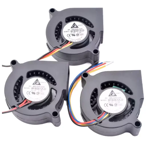 For BFB0512LD 5cm 5020 50x50x20mm 12V 0.15A 2 lines 3 lines pwm projector turbo blower cooling fan