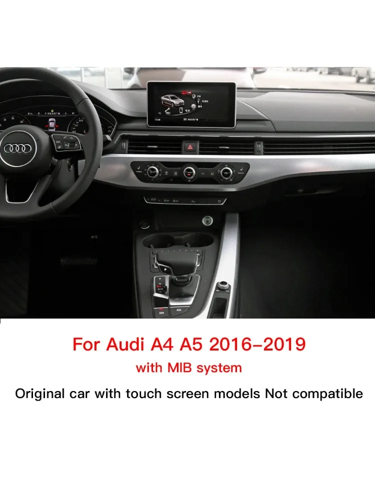 Drahtloses CarPlay für Audi A4 B8 B9 A5 Q5 2016–2019 Android Auto mit Schnittstelle AirPlay Mirror Link CarPlay Front/View Multimedia