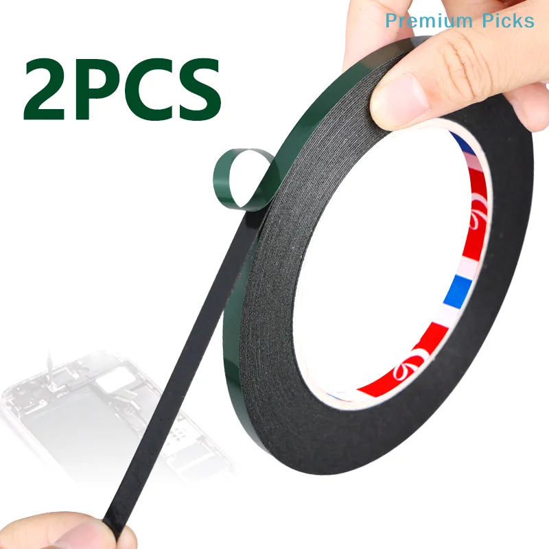 2PCS 2/3/4mm 10meters Double Sided Sticky Foam Tape Adhesive LCD Screen Frameless For TV Borderless Curved Display Sealing Fix