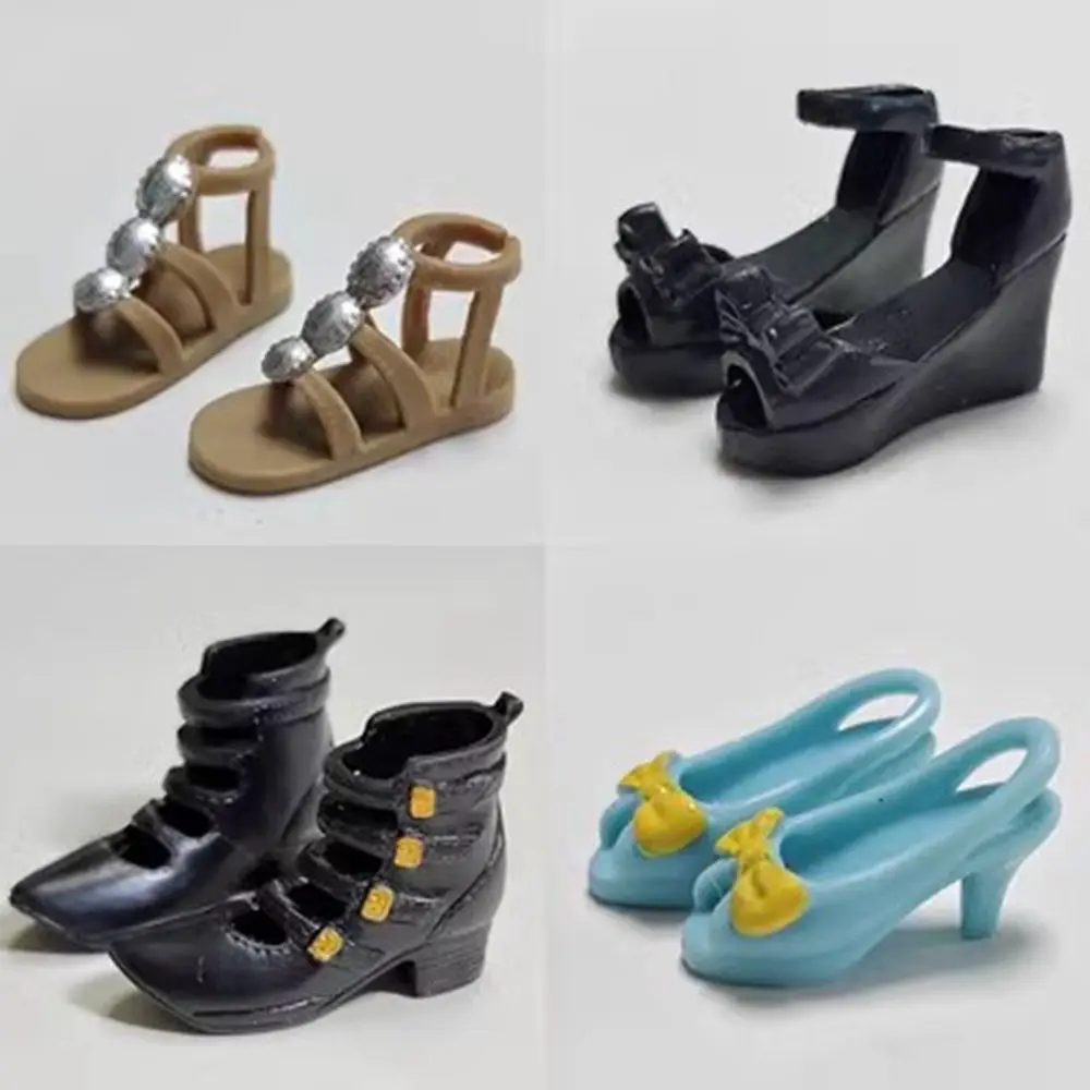 High Quality Quality 1/6 Doll Shoes 30cm 10 Styles High Heels Shoes Original Doll Accessories Doll Accessories