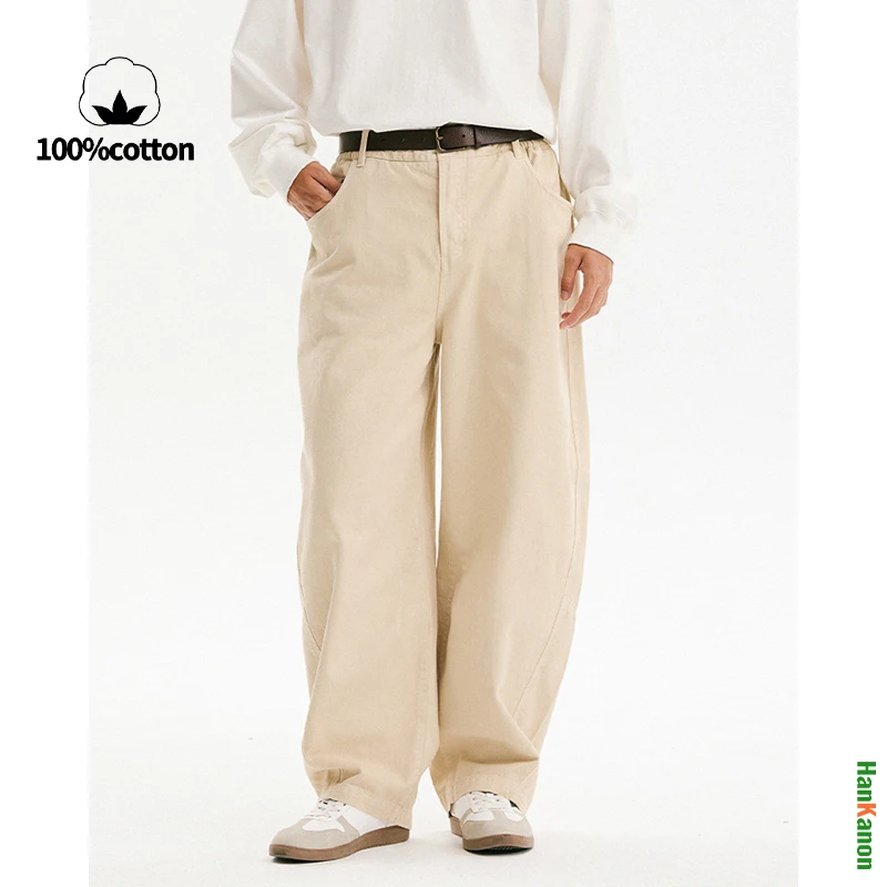 

Premium Fleece-Lined American Retro Workwear Pants - Slim-Straight Cut, Unisex, Soft & Durable