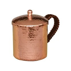 Premium Qualität Moscow Mule Becher Gehämmert Tassen Schwere Rote Kupfer Rose Gold 100% Handcrafted Reine Solide Messing Becher