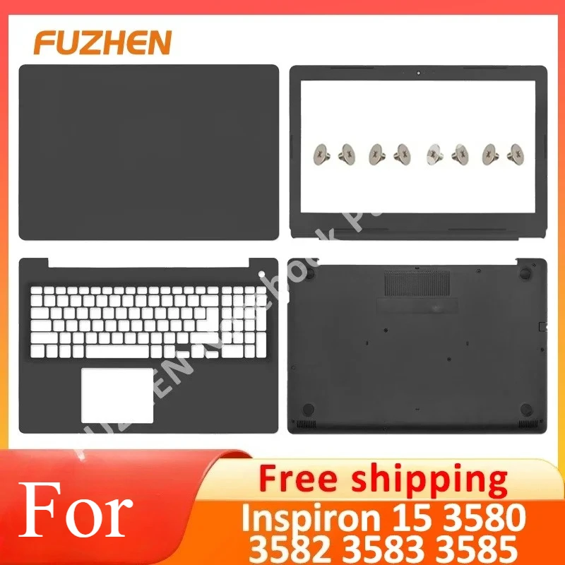 

New Laptop Case For inspiron 15 3580 3581 3582 3583 3585 LCD Back Cover Top Case Front Bezel Palmrest Bottom Case 00D9YY