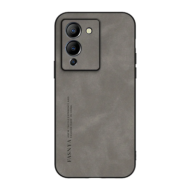 For Infinix Note 12 G96 Case Luxury Matte Leather Shockproof Back Cover for Infinix Note12 G96 X670 4g Soft Bumper Phone Cases